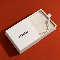 LINDA&LILO gift box and cream suede pouch